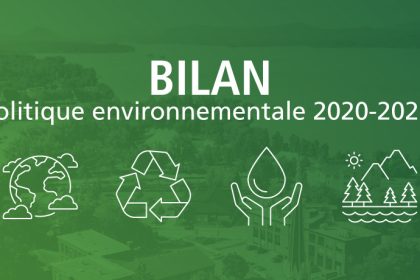 Communiqué - Politique environnementale 2020-2025 | La Ville de Magog dresse un bilan positif et souligne des avancées concrètes