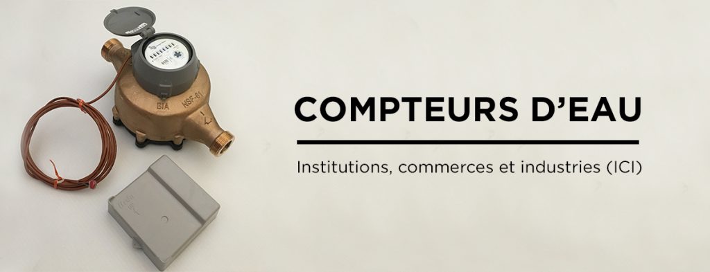 Compteurs d'eau dans les bâtiments institutionnels, commerciaux et industriels (ICI) | Ville de Magog
