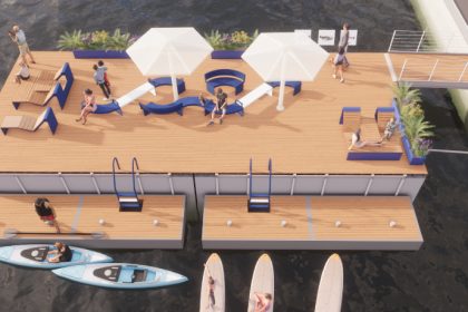 Projet de parc flottant public au quai MacPherson
