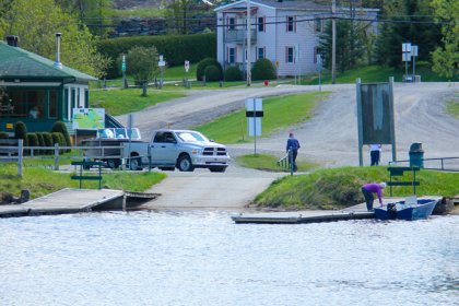 Ouverture de la rampe de mise à l'eau Ville de Magog