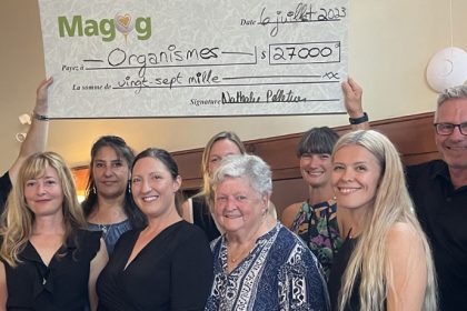Communiqué - 27 000 $ amassés pour les organismes de Magog lors de la 24e édition du Tournoi de golf du conseil municipal
