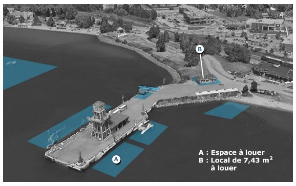 Location d'un espace nautique au quai MacPherson