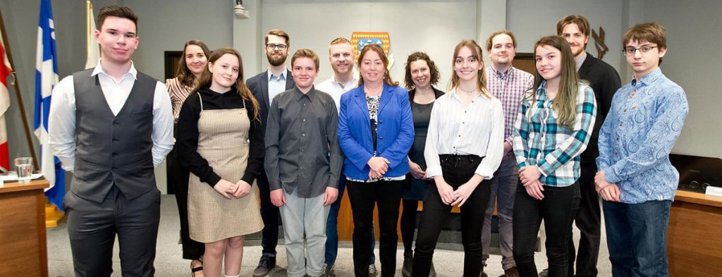 Séance officielle de la Commission jeunesse de Magog 2019