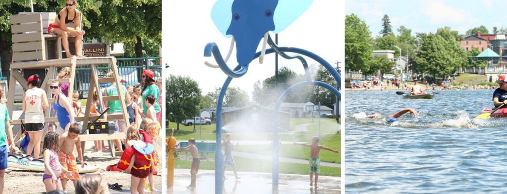 Ouverture des plages, des jeux d’eau et du corridor de nage