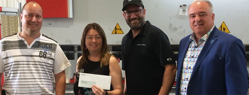 Magog offre une subvention de 5 000 $ à Laser EBP