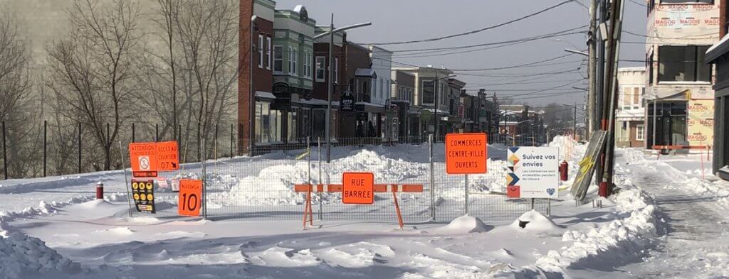 Communiqué de presse | Réouverture de la rue Principale (2019)