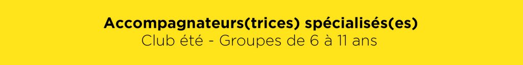 Emploi étudiant | Accompagnateurs spécialisés | Ville de Magog