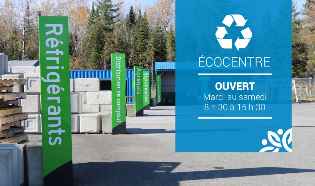 Ville de Magog | Réouverture de l'écocentre dès le 23 avril