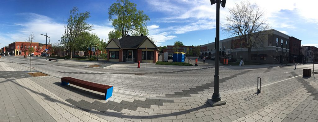 Revitalisation du centre-ville de Magog | Fin des travaux - Juin 2020