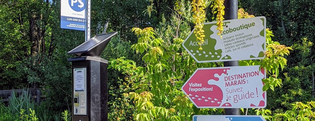 Ville de Magog | Horodateurs - Zone Marais