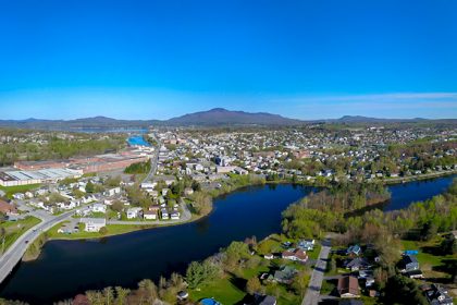 Ville de Magog | Photo aérienne - Marco Bergeron