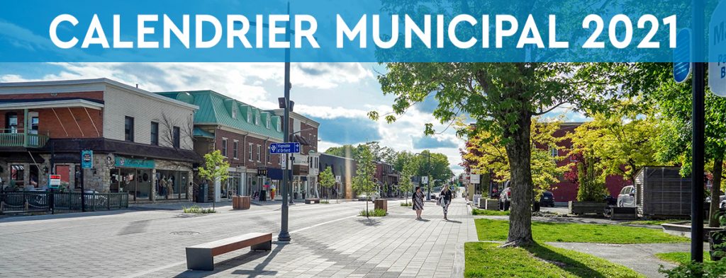 Ville de Magog | Distribution du calendrier municipal 2021