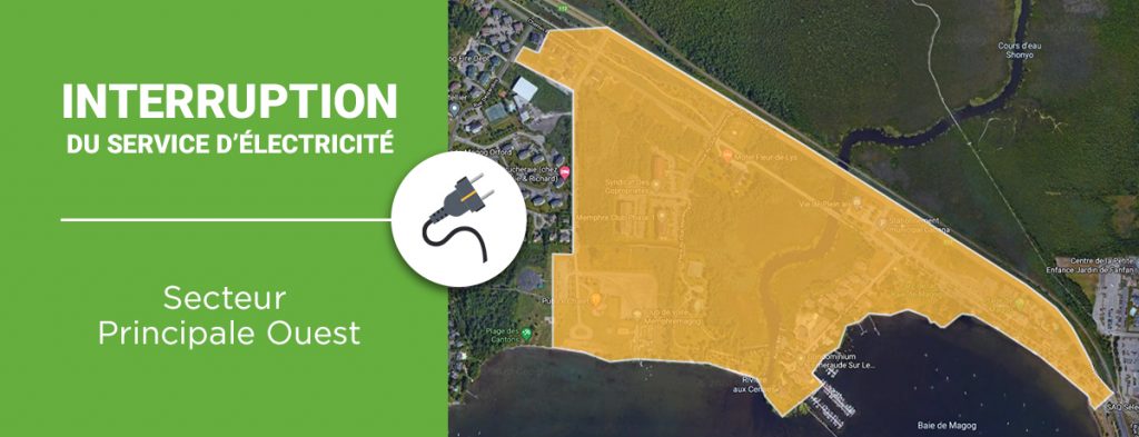 Ville de Magog | Interruption du service d'électricité