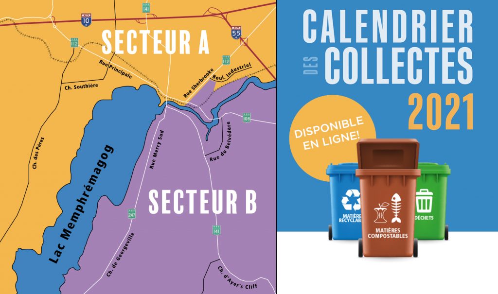 Diaporama d'accueil | Calendrier des collectes 2021