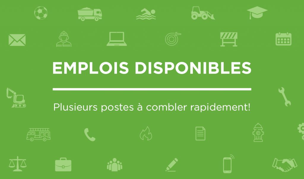 Diaporama d'accueil | Emplois disponibles