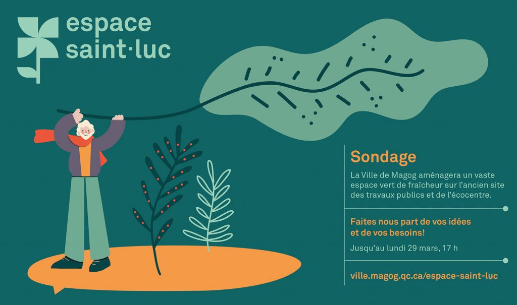 Diaporama d'accueil - Sondage Espace Saint-Luc