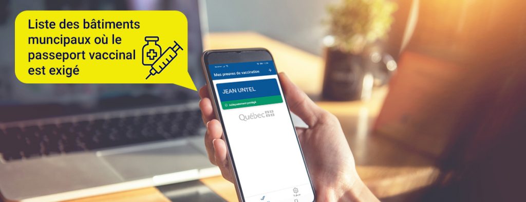 Communiqué - Coronavirus (COVID-19) - La Ville de Magog dresse la liste des bâtiments municipaux où le passeport vaccinal est exigé