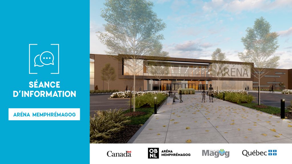 Apprenez-en plus sur le projet du nouvel Aréna Memphrémagog