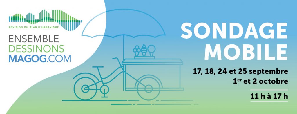 Communiqué - Une idée, une crème glacée | Sondage mobile concernant la révision du plan d’urbanisme