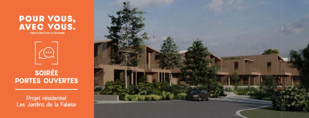 Communiqué - Soirée portes ouvertes | Le projet résidentiel Les Jardins de la Falaise présenté aux citoyens de Magog