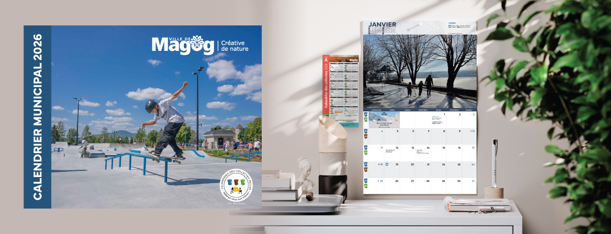 Calendrier municipal 2026 disponible