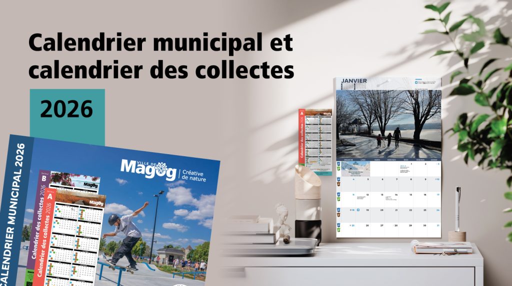 Calendrier municipal et calendrier des collectes 2026