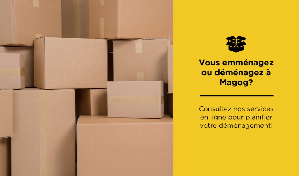 Diaporama d'accueil - Déménagements