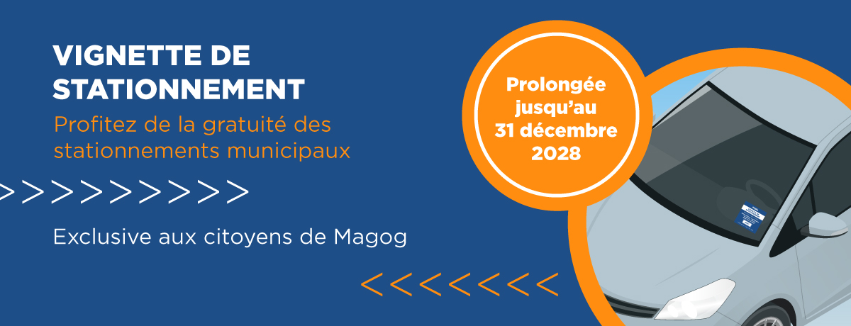Vignette de stationnement pour les citoyens - Prolongée jusqu'au 31 décembre 2028