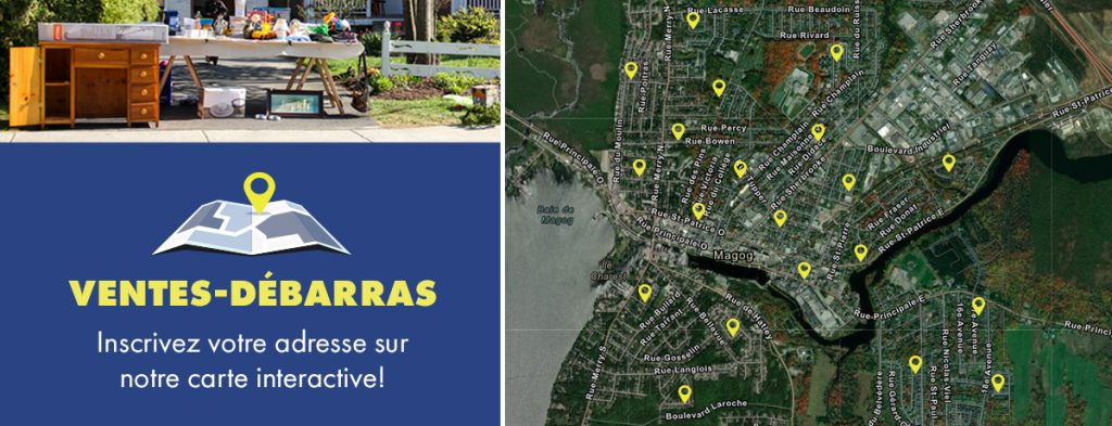 Actualité - La saison des ventes-débarras est commencée!