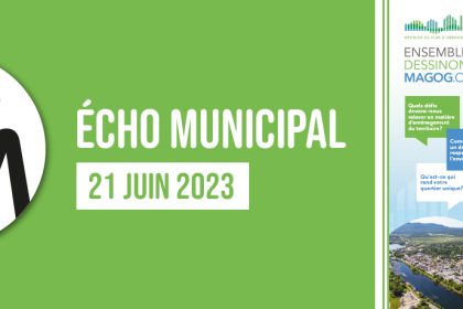 Écho municipal – 2023-06-21