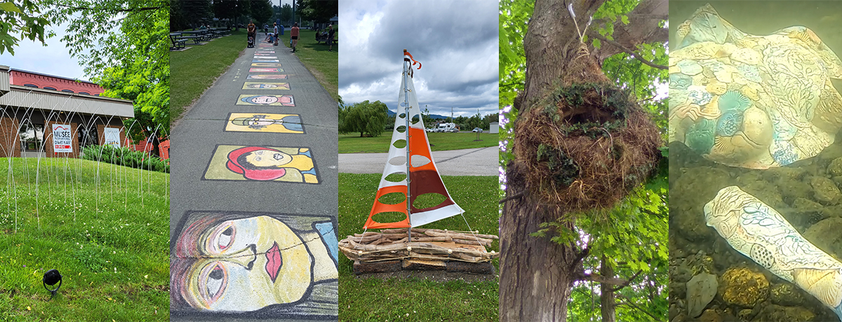 Communiqué - Art public éphémère 2023 | La Ville de Magog dévoile les œuvres retenues