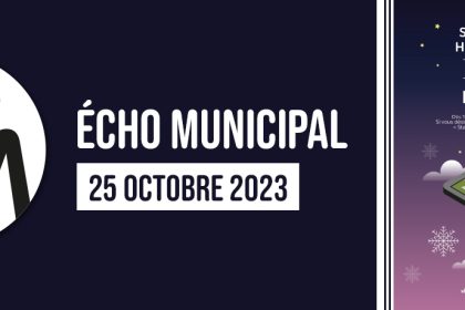 Écho municipal | 2023-10-25