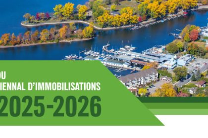 La Ville de Magog adopte son programme triennal d’immobilisations 2024-2025-2026