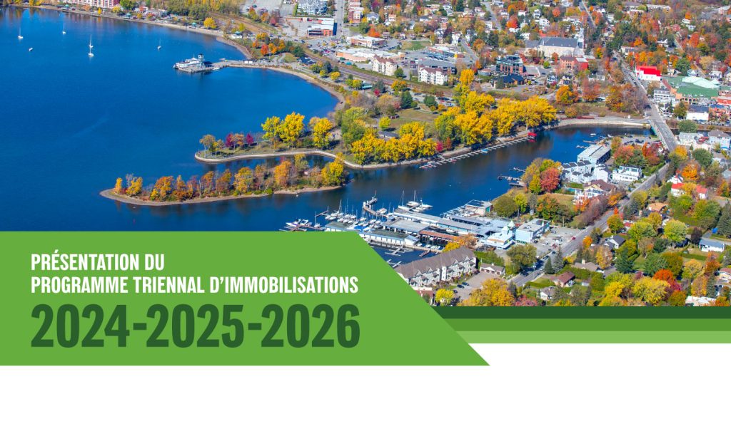 La Ville de Magog adopte son programme triennal d’immobilisations 2024-2025-2026