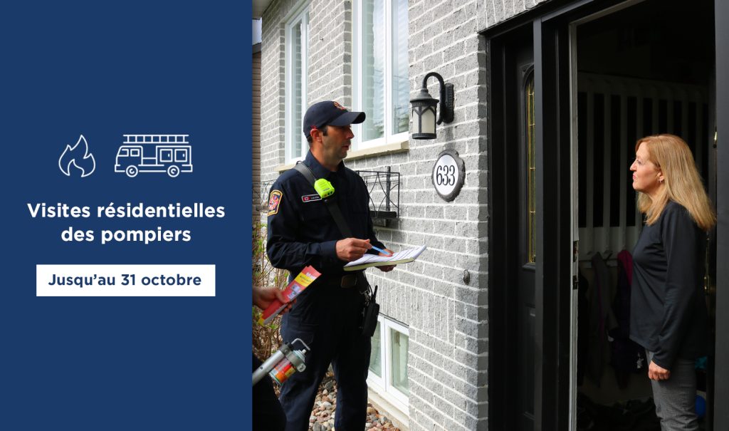 Diaporama d'accueil - Visites résidentielles des pompiers