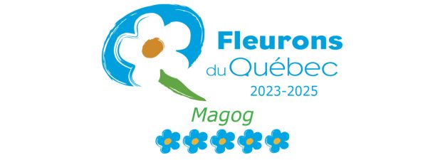 La Ville de Magog obtient 5 fleurons | 2023-2025