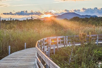 Sentiers sur pilotis du Marais de la Rivière-aux-Cerises