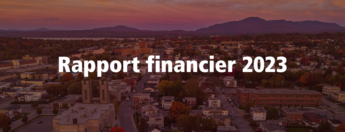 Communiqué - La Ville de Magog présente son rapport financier 2023