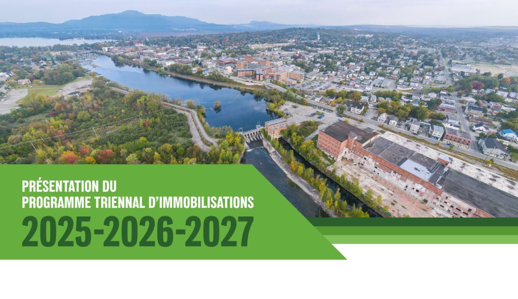 La Ville de Magog adopte son programme triennal d’immobilisations 2025-2026-2027