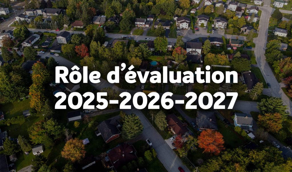 Rôle d'évaluation 2025-2026-2027 - Ville de Magog
