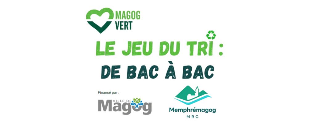 Jeu du tri : bac à bac (Magog Vert)