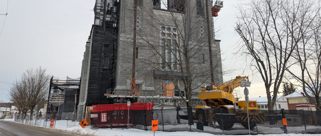 Bibliothèque Memphrémagog - Travaux décembre 2024