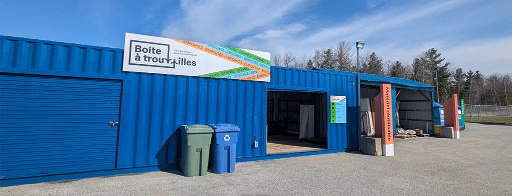 Boîte à trouvailles - Écocentre de Magog