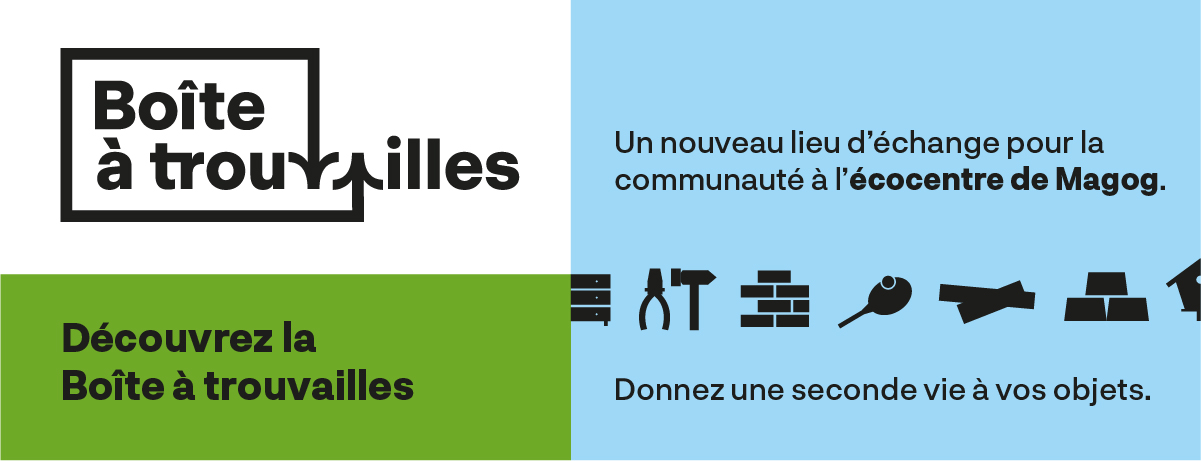 Communiqué - La Boîte à trouvailles : un nouveau lieu de partage et d’échange pour la communauté magogoise
