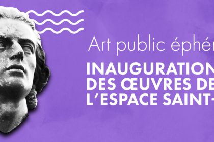 Communiqué - Œuvres d’art éphémères installées à l’Espace Saint-Luc | La population magogoise invitée à participer à l’inauguration