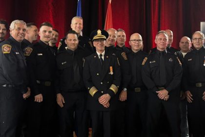 Communiqué - Dix pompiers de Magog reçoivent la Médaille de la gouverneure générale du Canada