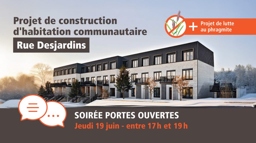 Diaporama - Soirée portes ouvertes | Projet de construction d’un immeuble d’habitation communautaire de 18 logements sur la rue Desjardins
