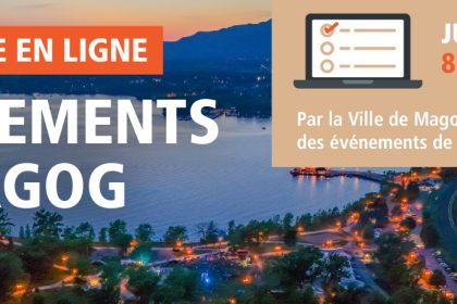 Communiqué - Participez au sondage sur les événements à Magog