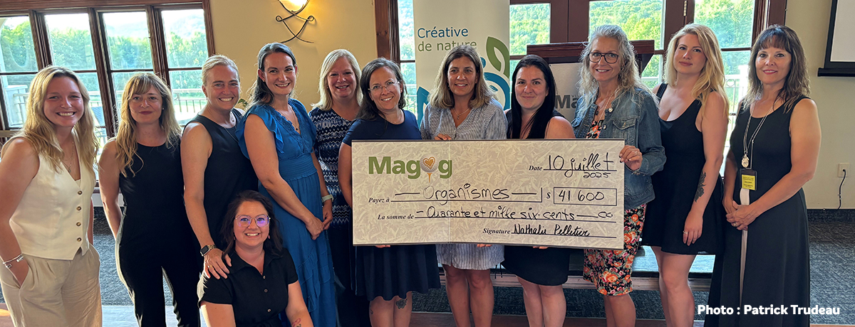Communiqué - 26e édition du Tournoi de golf du conseil municipal | 41 600 $ amassés pour les organismes de Magog