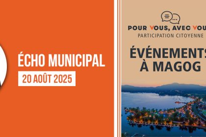 Écho municipal – 2025-08-20
